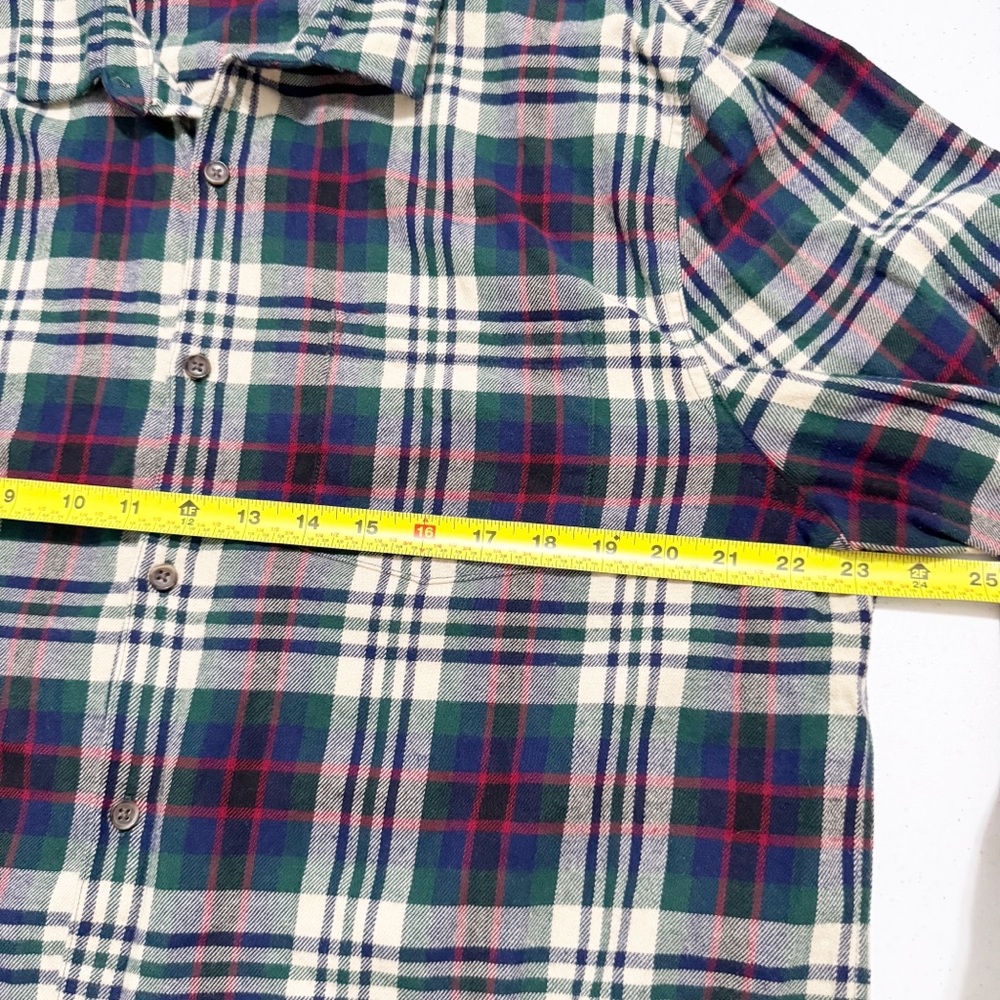 Marine Layer Tahoe Button Down Flannel Shirt XL - image 9